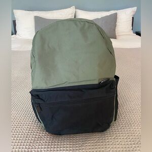 Vooray military green and black backpack